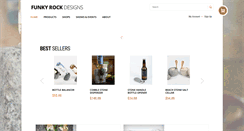 Desktop Screenshot of funkyrockdesigns.com